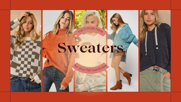 Top 5 Must-Have Sweaters for Your Fall Wardrobe