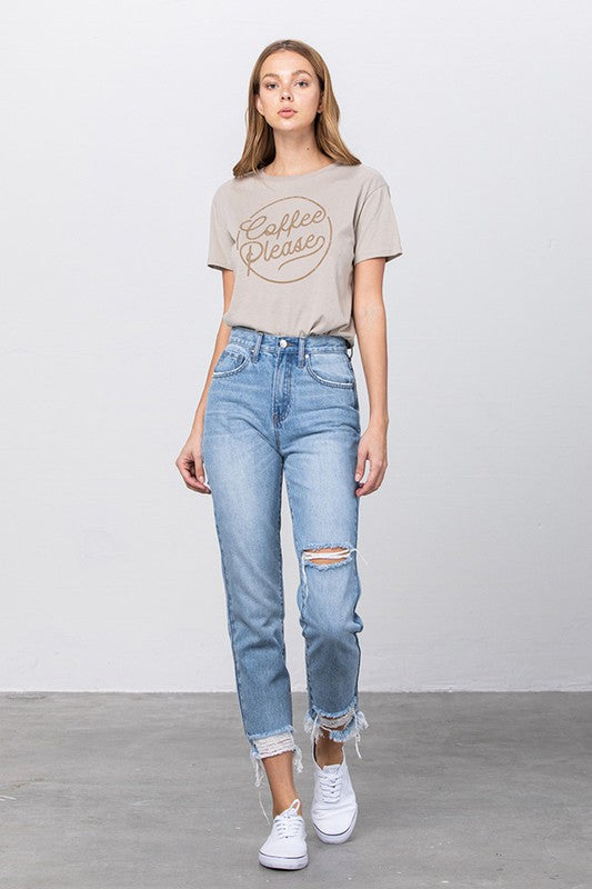 Insane Gene High Waist Tapered Jeans