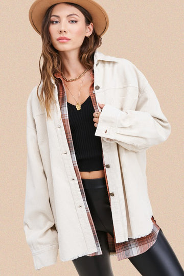 La Miel Chelsie Washed Jacket