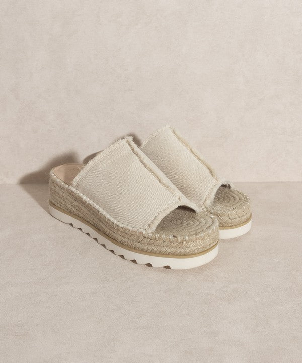 OASIS SOCIETY Adelyn - Linen Espadrilles