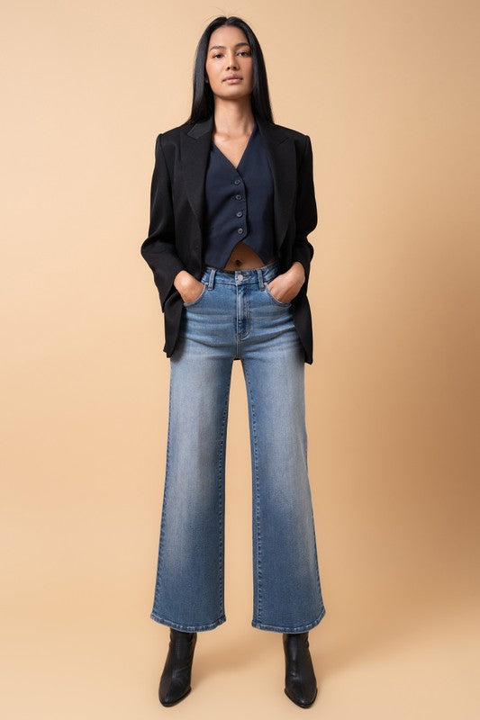 Insane Gene High Rised Relaxed Wide Leg Jeans