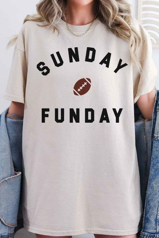 Sunday Funday Football Graphic Tee