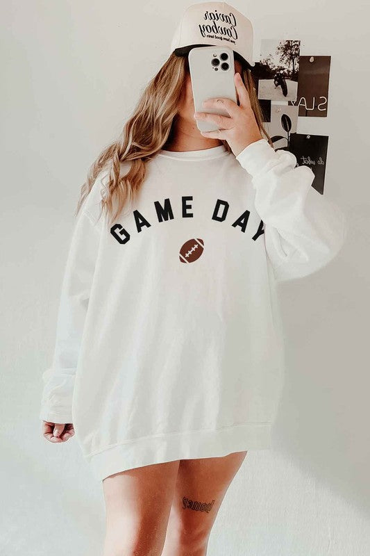 Game Day Football Graphic Sweatshirt