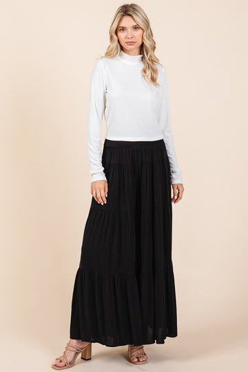 Mittoshop Tier Detail Wide Leg Pants