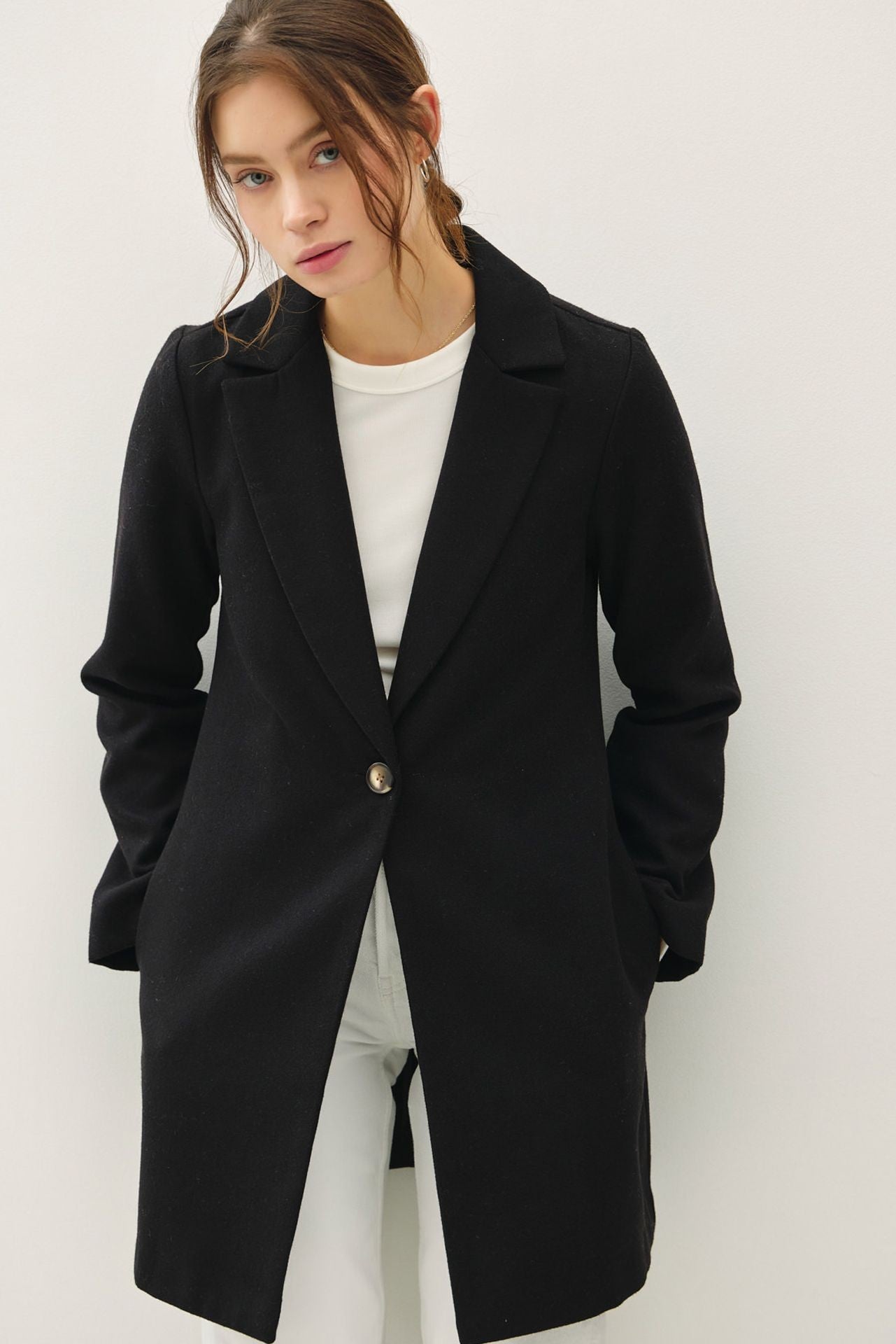 Be Cool Single Button Coat