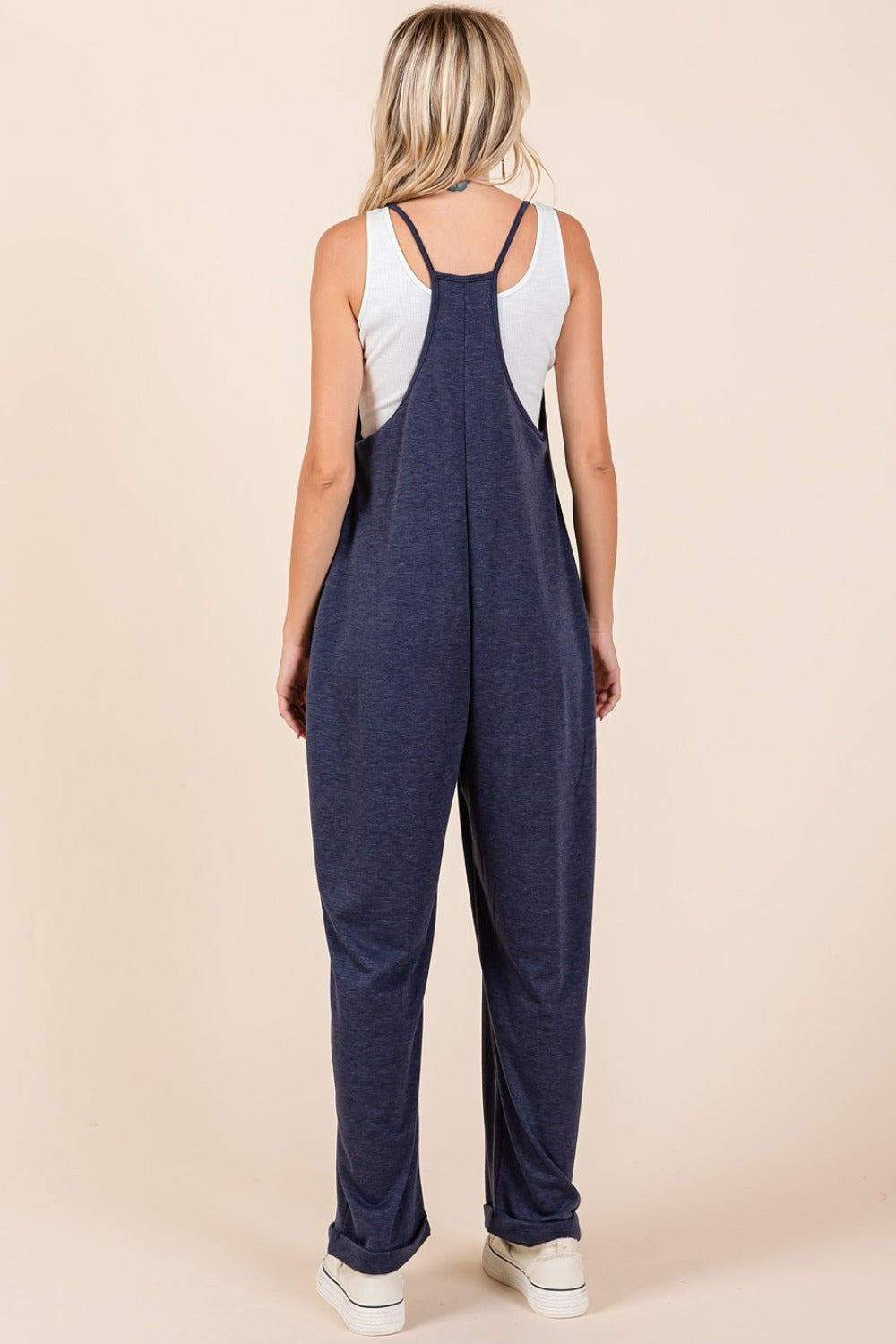 Mittoshop Patch Pocket Wide Leg Jumpsuit