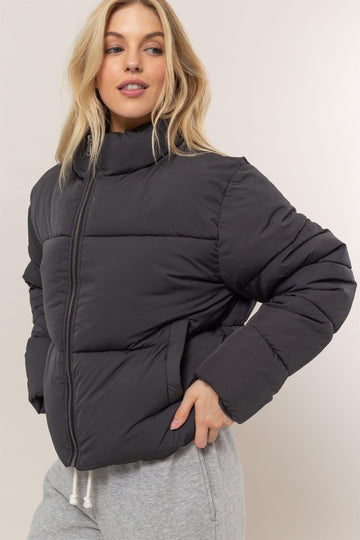 HYFVE Quilted Back Puffer Jacket